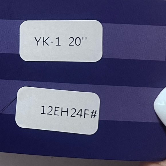 NEW Women's Blonde Ombre Hair Extensions invisible wire with clip in extensions - Picture 4 of 6